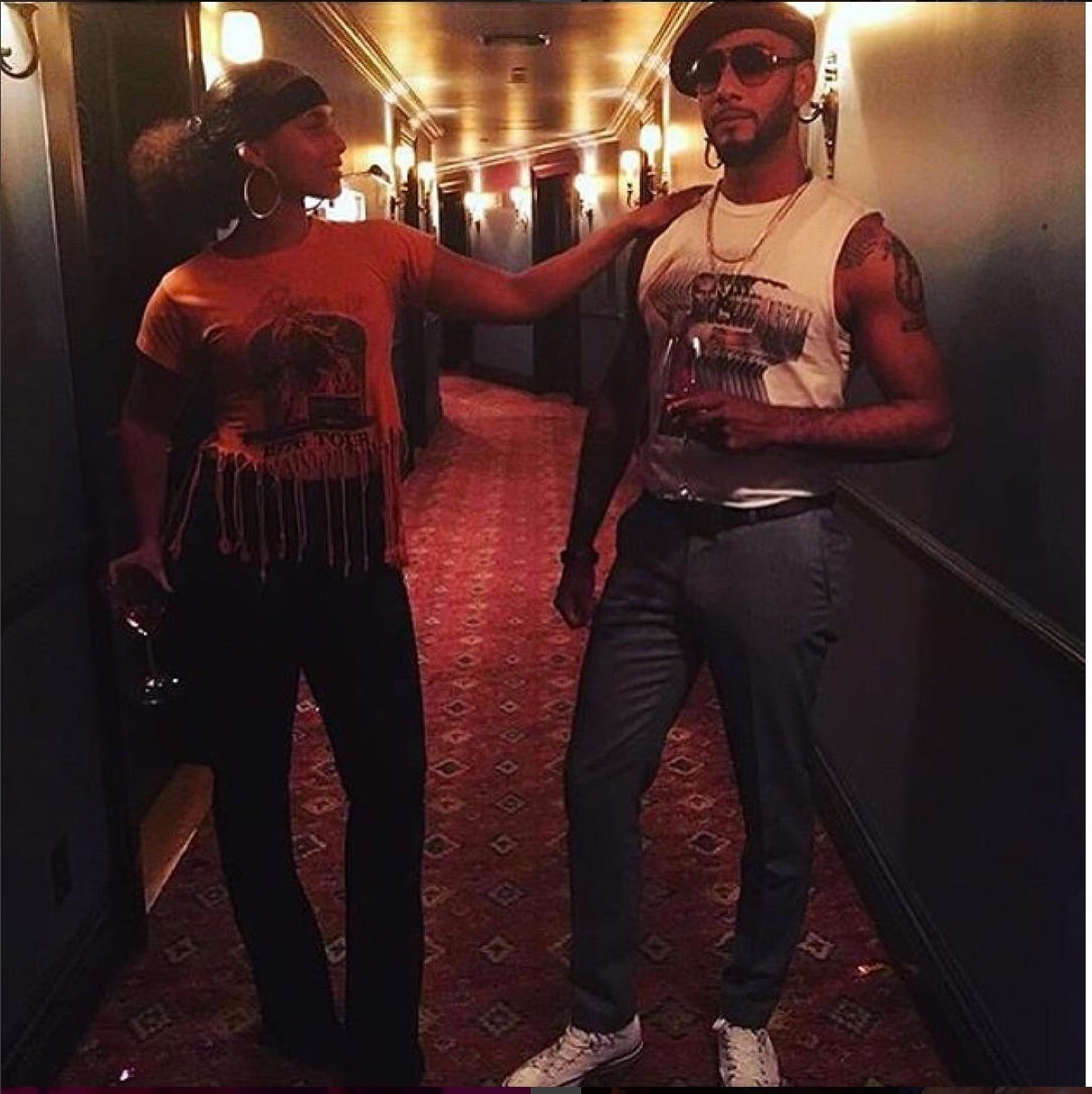 You Have to See All the Funky Fashion Moments From Beyonce's 35th Birthday Bash
